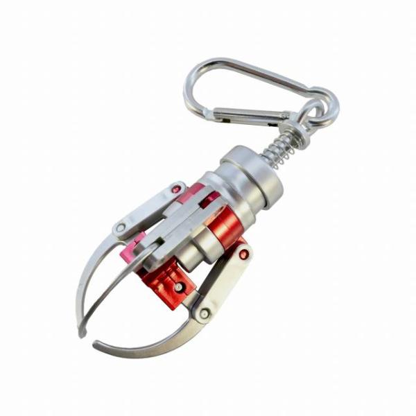 クレーン アーム カラビナキーホルダー 赤 ミニチュア クレーンゲーム UFO キャッチャー KH-124 宅配便のみ