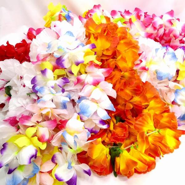 ハワイアンレイ❤︎首飾り 花 楽天市場】☆楽天1位 ハワイアンレイ 赤 フラダンス レイ