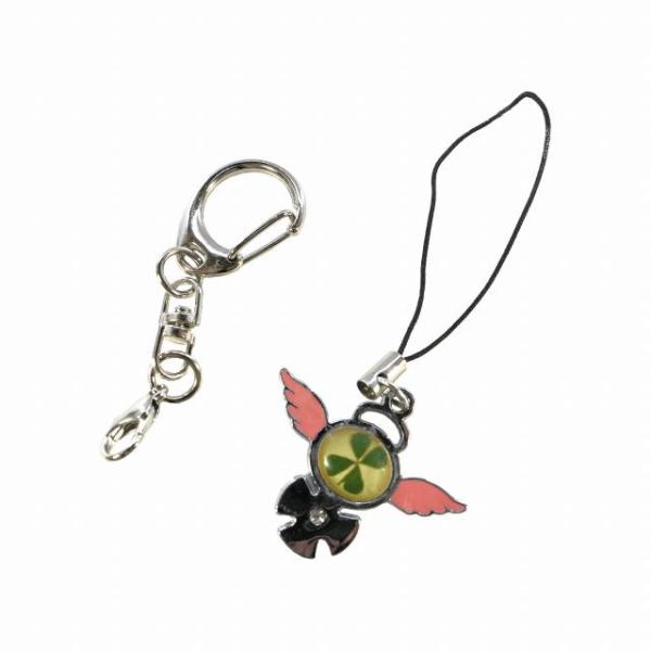 四葉 クローバー KH ST セルフ 蓄光 天使 本物の四つ葉 クローバー 幸せ 幸運 YS-122 メール便OK