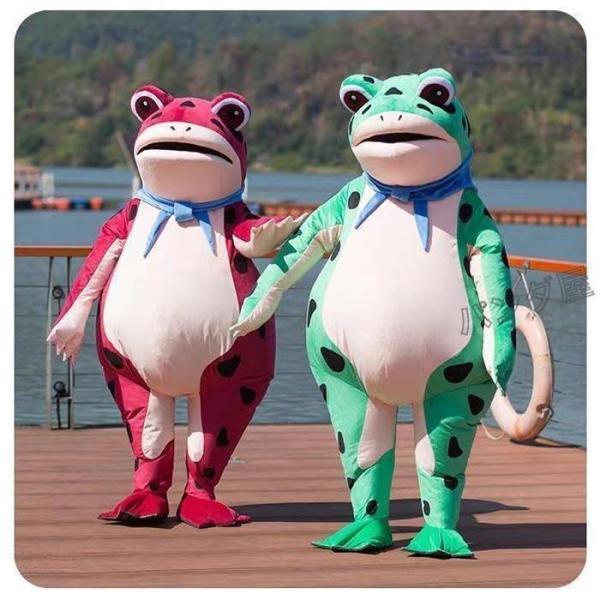 着ぐるみ 蛙 カエル 動物 ぬいぐるみ 衣装 変装 コスチューム 大人用 