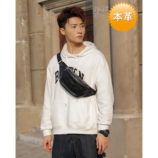 KETO レザー 大型ボディバッグバッグ 斜め掛け BRW backpack4574b2.jpg