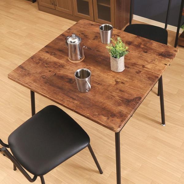 ダイニングテーブル 幅75×奥行75×高さ70」の人気商品一覧 | 安い商品を