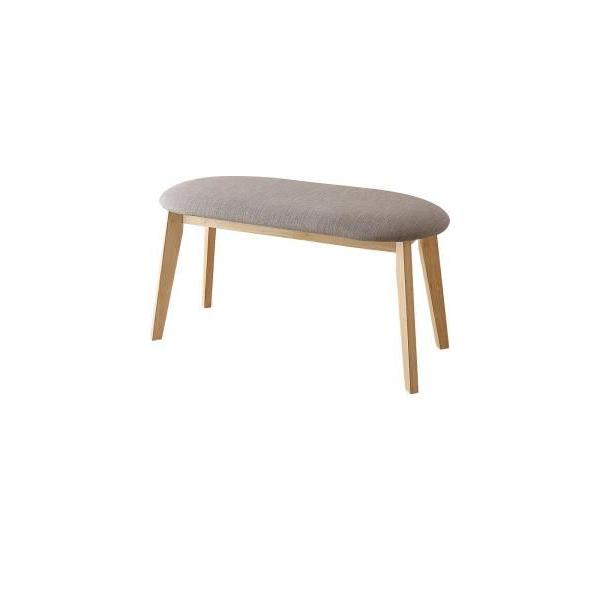 ナチュラル ダイニングベンチ 90cm おしゃれ ベンチシート 長椅子 2人掛け 2人用 二人掛け 北欧テイスト アイボリー ライトグレー