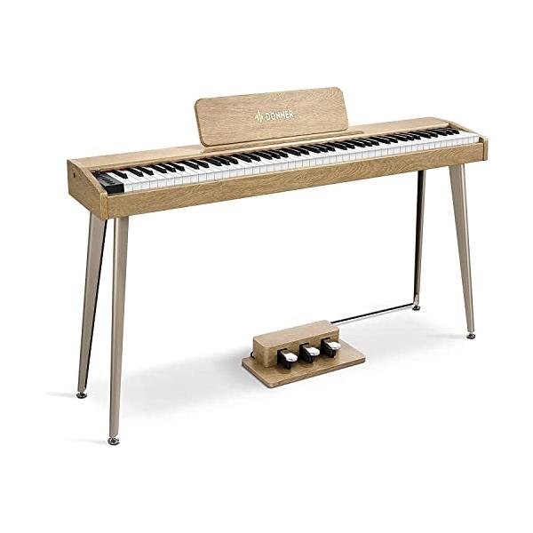 Donner 電子ピアノ 88鍵盤 でんしぴあの ベロシティセンシティブ Donner 電子ピアノ 88鍵盤 でんしぴあの ベロシティセンシティブ