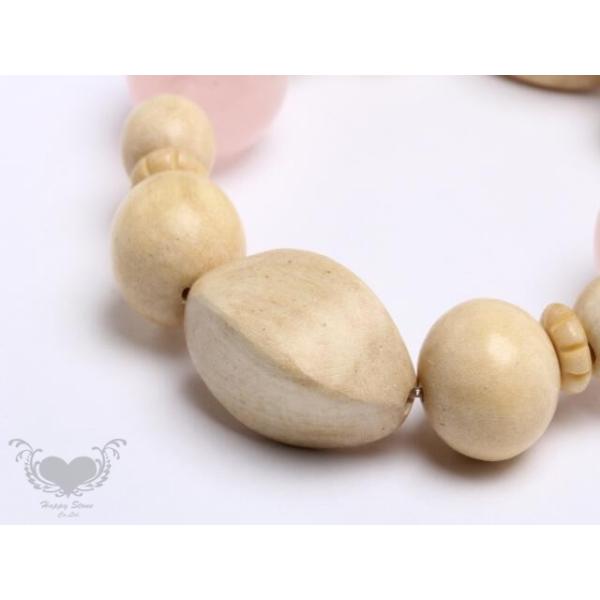 パワーストーンブレスレット ラブリーローズwood 天然石 ローズクォーツ ウッドブレスレット 可愛い デザインブレスレット レディース ハッピーストーン Buyee Buyee Japanese Proxy Service Buy From Japan Bot Online