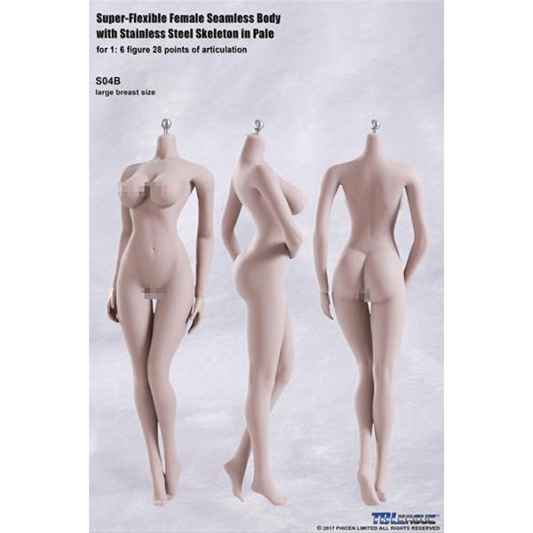 TBLeague 1/6 フィギュア ドール 素体 ボディ 女性 シームレス ペール