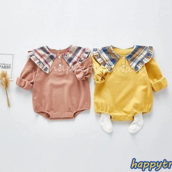 ベビー服 女の子 長袖 春 秋冬 キッズ服 60 70 80 90 100cm カバーオール ロンパース コットン カラフル 袴 おしゃれ 安い服 おもしろ 子供服 お出かけ Happy Tree Mall 通販 Yahoo ショッピング