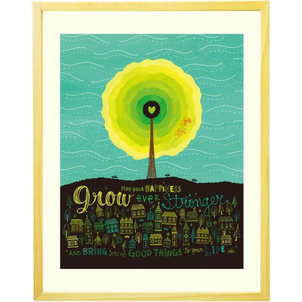 おしゃれな絵画 インテリア 壁掛け 絵 しあわせの芽 額入り Mサイズ ポエム付 玄関に飾る絵 風水 部屋 北欧 人気 幸せ 黄色 額付き Buyee Buyee 日本の通販商品 オークションの代理入札 代理購入