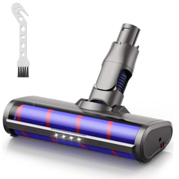 ダイソン ヘッド V6 用 ソフトローラークリーナーヘッド Dyson V6 DC58 DC59 DC61 DC62 DC74 交換部品 互換品