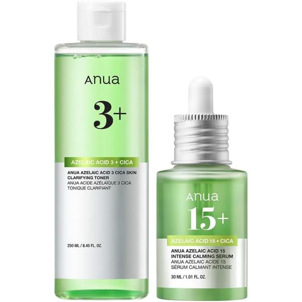 Anua アヌア　アゼライン酸セット ANUA(アヌア)アゼライン酸3CICAスキンクリアトナー250ml+アゼライン酸