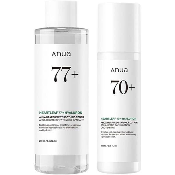 ANUA(アヌア)ドクダミスージング2STEPセット(化粧水＋乳液) ゆらぎ肌