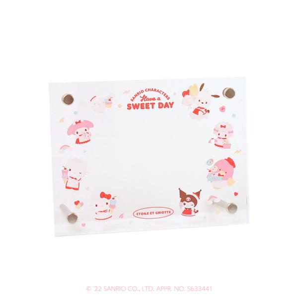 『sanrio×ETOILE ET GRIOTTE　SWEET DAY』　アクリルフォトフレーム