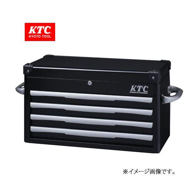 【美品】KTC トップチェスト EKR-1004BK KTC トップチェスト（4段4引出し） EKR-1004BK（ブラック） : 原工具