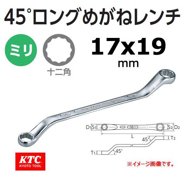 KTC 45°O߂˃` M25-17X19
