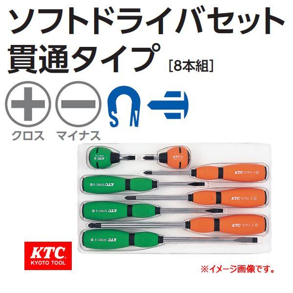 KTC ソフトドライバーセット 貫通タイプ 8本組 TD2798 : 原工具 ヤフー 