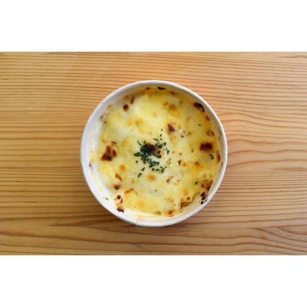 濃厚なホワイトソースを味わう、原藤グラタン。ホワイトソースは、厳選したバターと小麦粉、上質な牛乳をじっくりと煮込んで作ることにより、まろやかでクリーミーな口当たり、濃厚な味わいに仕上げました。ミルクの甘みを濃厚に感じるように仕上げました。ま...