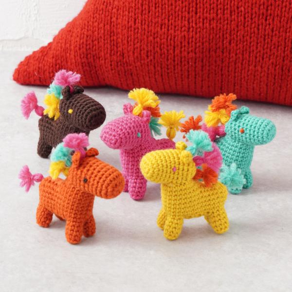 編み物キット 干支のあみぐるみ 午 2026 : HARAWOOL - 通販 - Yahoo