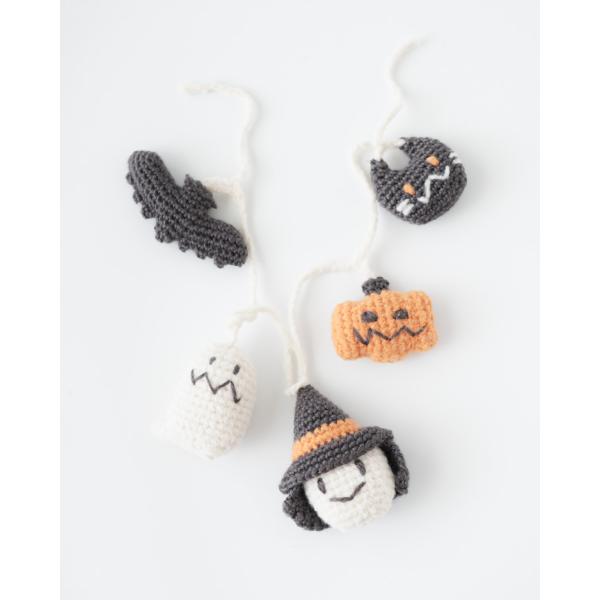 編み物キット ハロウィンガーランド かわいい イトヘンラボ 原ウール
