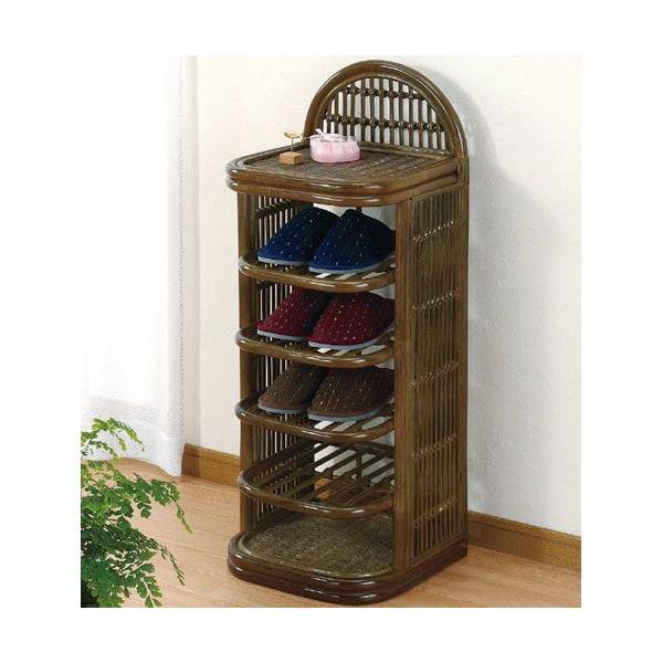 スリッパラック スリッパスタンド 5足 流行のアイテム 籐スリッパラック 5段 籐家具 籐 籐製品 玄関 スリッパ 高さcm スリッパ入れ 幅35 収納 ラタン