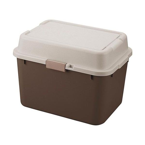 プラケース 衣装ケース 収納ボックス コンテナ ルームパック 幅62cm ふた付タイプ ブラウン プラスチック収納ケース 収納家具 70 Offアウトレット 62 44 3 44 5cm