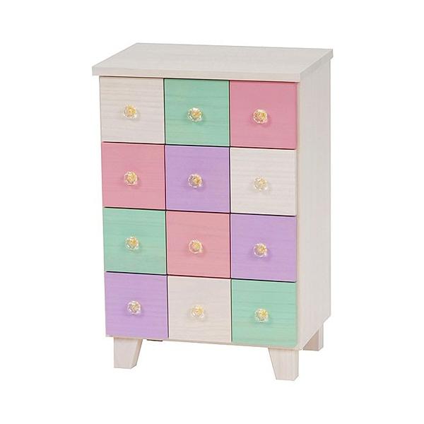 販売実績no 1 チェスト タンス 木製カラフルチェスト パステルグラデーション 幅43cm 高さ65cm ホワイトウォッシュ 子ども用 子ども部屋 子供部屋 木製 可愛い かわいい 箪笥