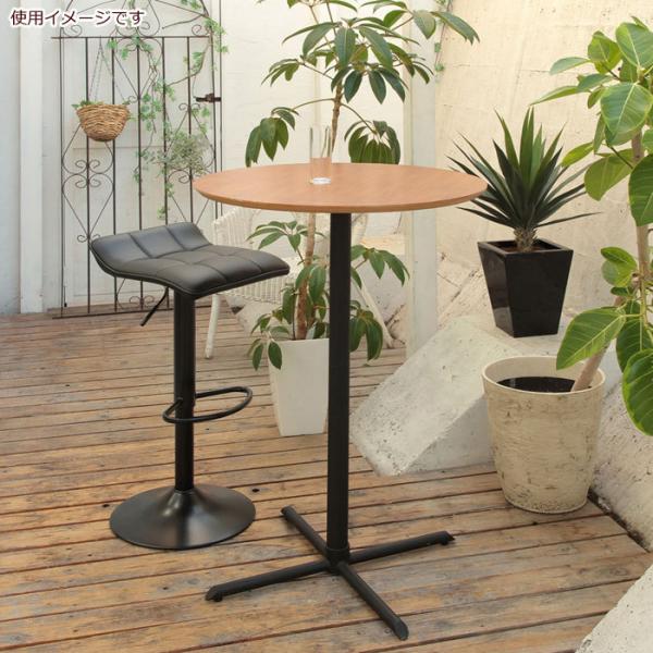 カウンターテーブル 丸 ソート 幅70cm ダークブラウン キッチン ダイニング 机 つくえ カフェ バー ホームカフェ ホームバー オシャレ