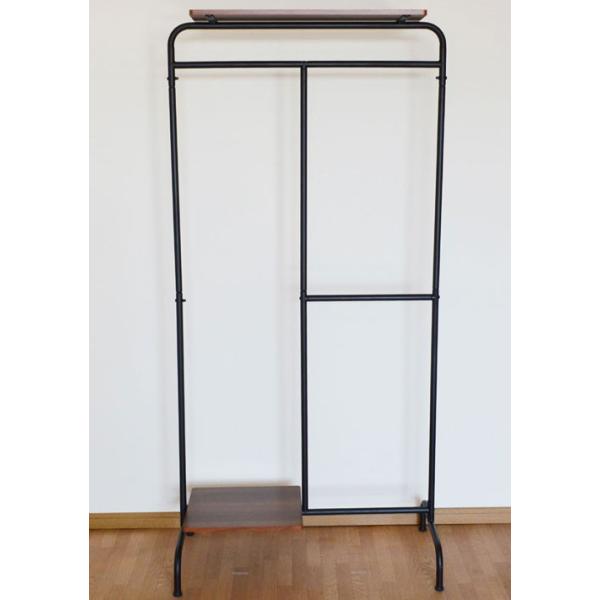 ハンガーラック コートハンガー パイプハンガー 棚付き 棚 幅90cm 2段 ハイタイプ 収納棚 ハンガー掛け コート掛け 天板付 洋服掛け 洋服ラック スーパーセール 衣類ラック