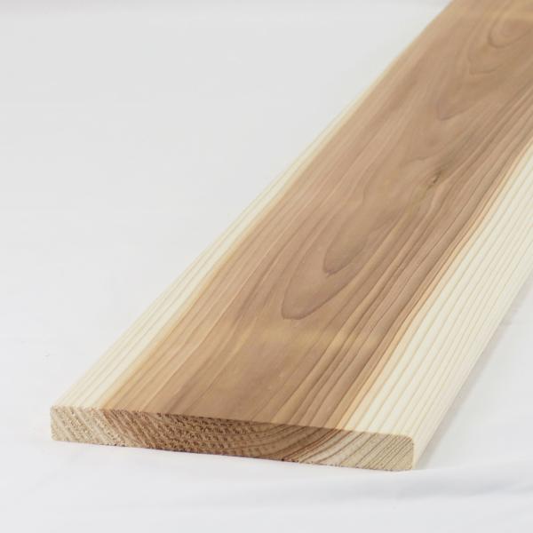 【未来工房】杉　おーべむ　塗装ありWOOD-杉-5 奥州杉 無地上小 無塗装 羽目板 源平柾目｜JPPN0019