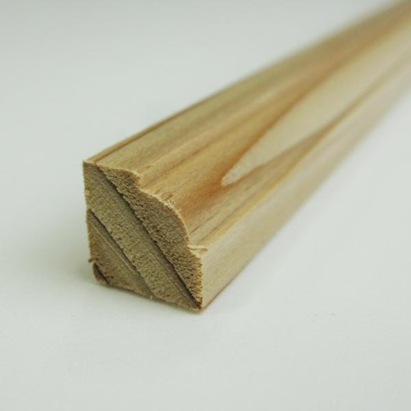 木 木製 曲面材 約80cm Wall Clock Block Stripe」木のぬくもりが重なり合う、置き