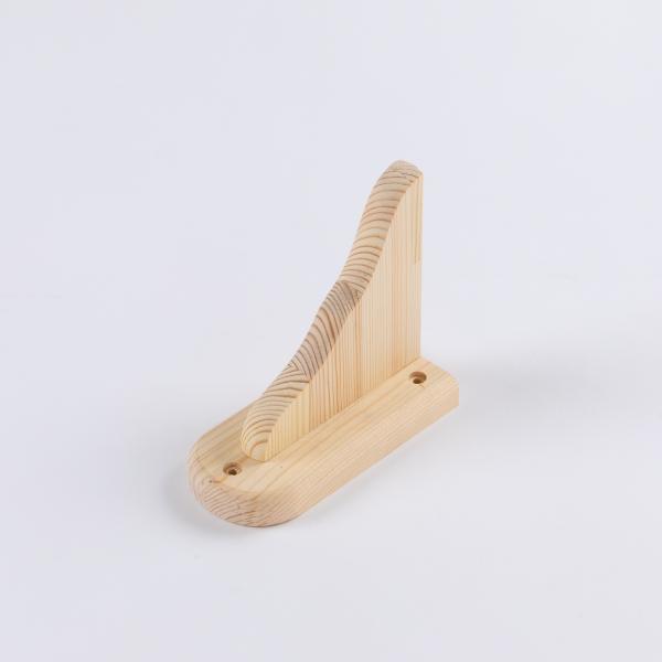 パインシェルフ棚受け（小）（18×120×120mm） 無塗装 DIY 木材