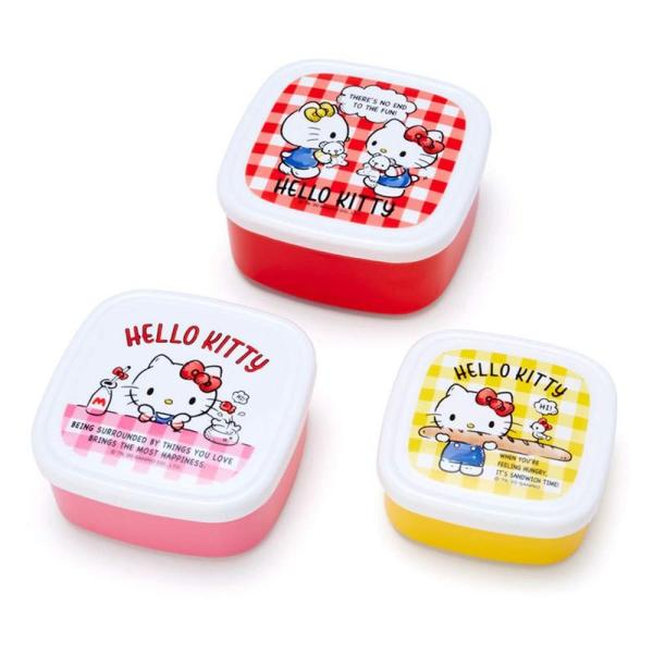 ハローキティ ランチボックス3個セット(トーク) 746991 : はれの ハローキティ ランチボックス3個セット(トーク) 746991 : はれの