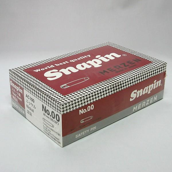 スナッピンNo.00 1箱5000ケ入 【送料無料！】 長さ20mm Snapin No.00 