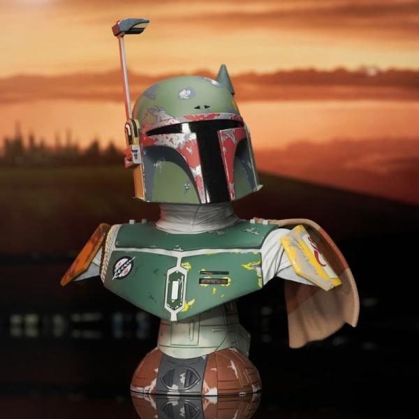 3Dレジェンズ/ スター・ウォーズ 帝国の逆襲: ボバ・フェット バスト
