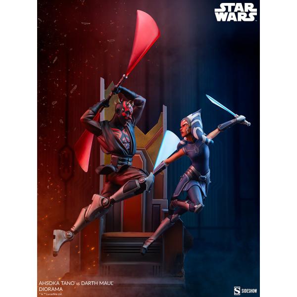 ◆スターウォーズ◆サイドショウ◆アソーカvsダースモール◆ポスター◆750枚限定 hari-kore_hg202203032