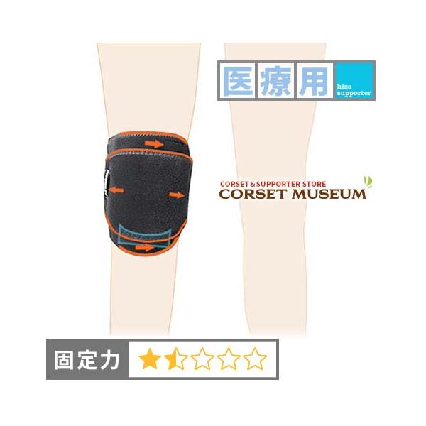 膝サポーター 膝 サポーター 医療用 スポーツ ニーフィットパテラ(S