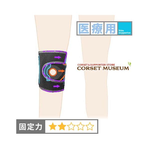 膝サポーター 膝 サポーター 医療用 医療 脱臼 ショート 短い エクスエイドニーパテラ