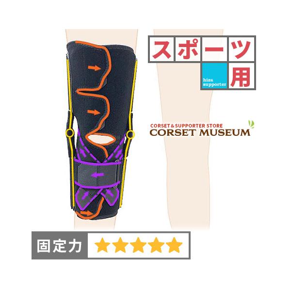 膝サポーター スポーツ 医療用 前十字靱帯 固定力高 ニーケアー・ACL 膝サポーター 膝 サポーター スポーツ用 スポーツ 医療用 医療 前十字