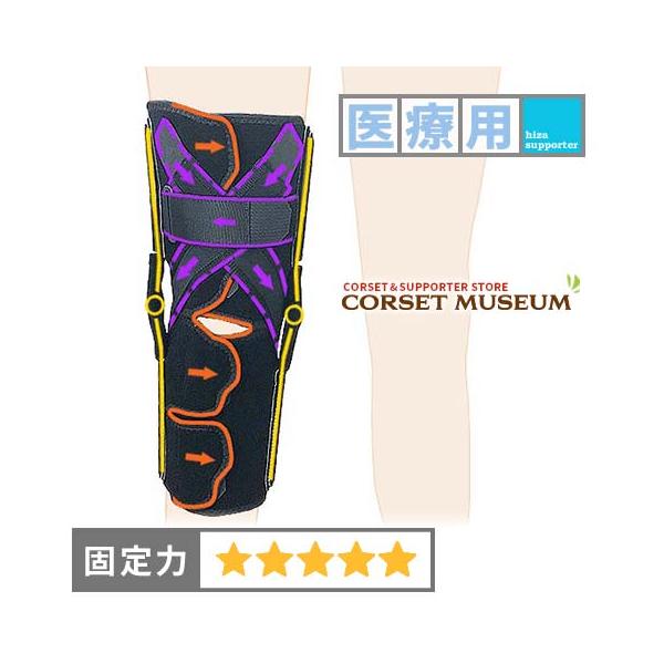 膝サポーター 膝 サポーター 医療用 医療 後十字 靭帯損傷 ニーケアー