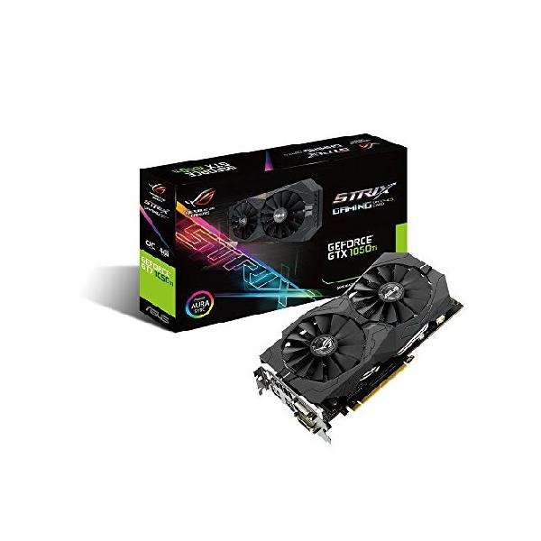 ASUS Geforce GTX 1050Ti 4GB ROG Strix OCエディション HDMI 2.0 DP