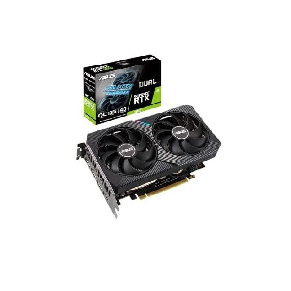 ASUS デュアル RTX3060 OC 12GB GDDR6 PCIE 4.0 HDMI 2.1 3XDP 1.4A V2