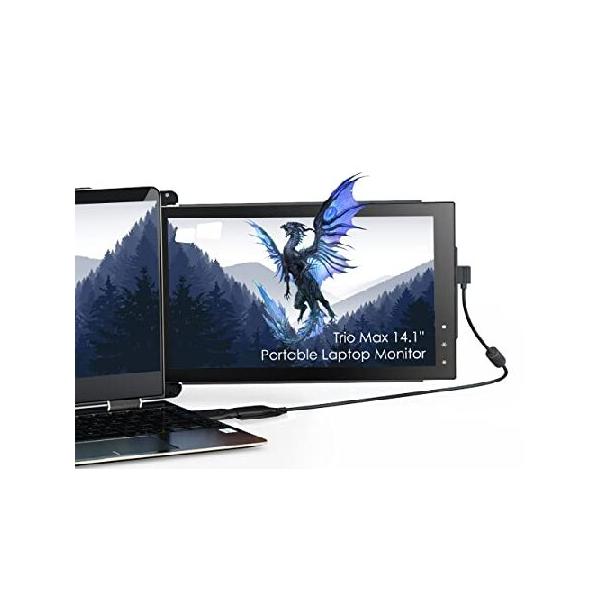 Mobile Pixels 14.1'' Trio Max Portable Monitor for Laptops，Full