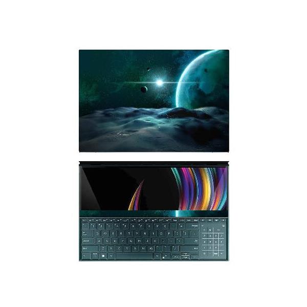 Decalrus - Protective Decal Skin Sticker for Asus ZenBook Pro Duo