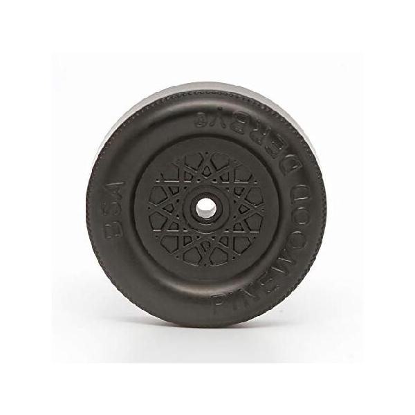Lathed and Matched Wheels Compatible with Pinewood Derby Cars_並行輸入