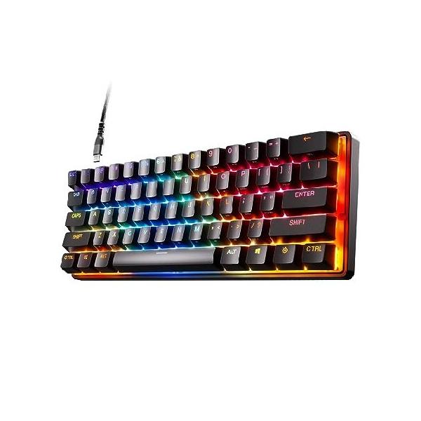 SteelSeries New Apex 9 Mini TKL, HotSwap Optical Gaming Keyboard