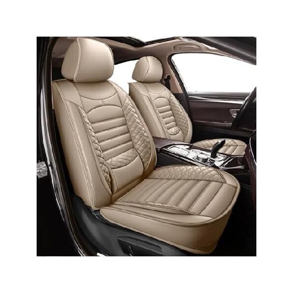JIAMAOXIN カーシートカバー リンカーン MKX 2008-2018用 フルセット 5シート フェイクレザーシートカバー カークッションプロテクター 対