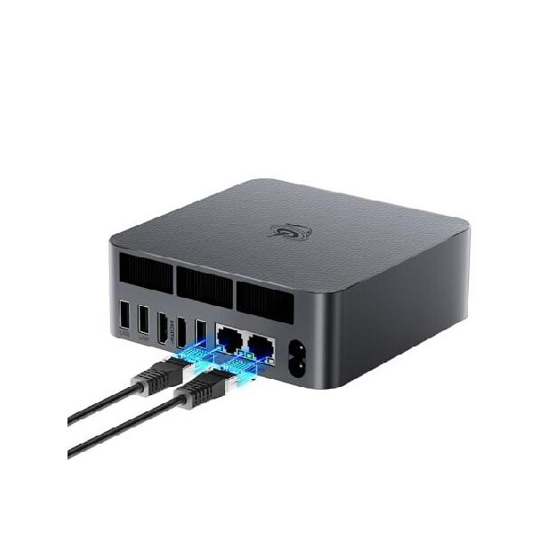 ミニPC Beelink EQR6 美品 Beelink EQR6 AI Mini PC, AMD Ryzen 7 6800H(6nm, 8C/16T) up to 4.7