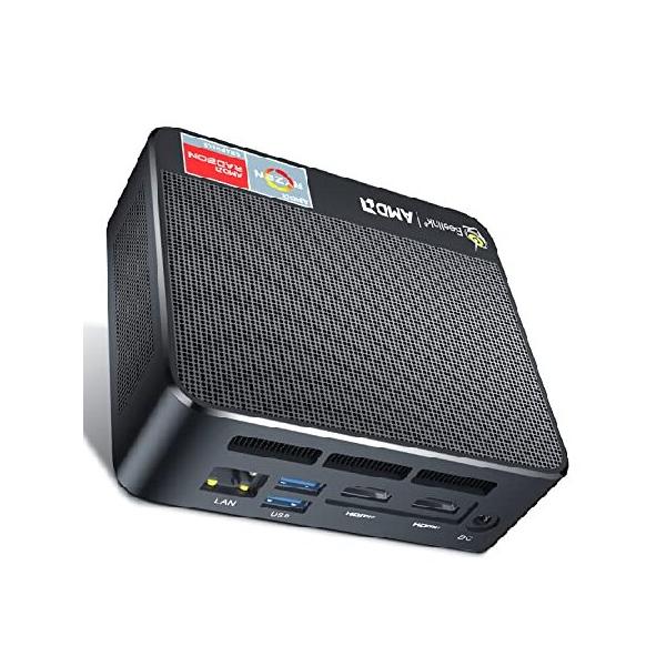 Beelink Mini PC、AMD Ryzen 7 5800H (最大4.4GHz)、32GB DDR4 RAM