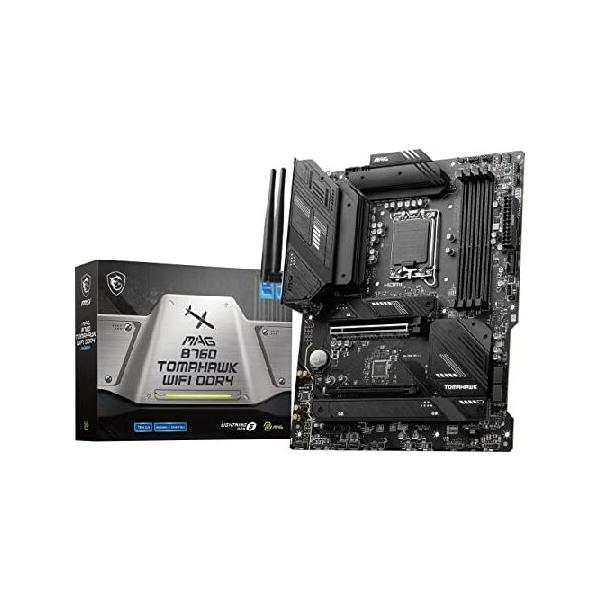 MSI MAG B760 Tomahawk WiFi DDR4 Gaming Motherboard (Supports 12th
