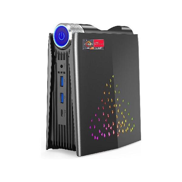 KAMRUI シンクライアントミニPC AMD 8-Core Ryzen 7 5800U Radeon
