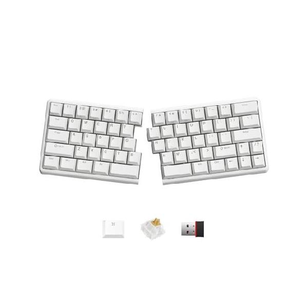 NocFree Wireless Ergonomic Split Mechanical Keyboard - Tactile